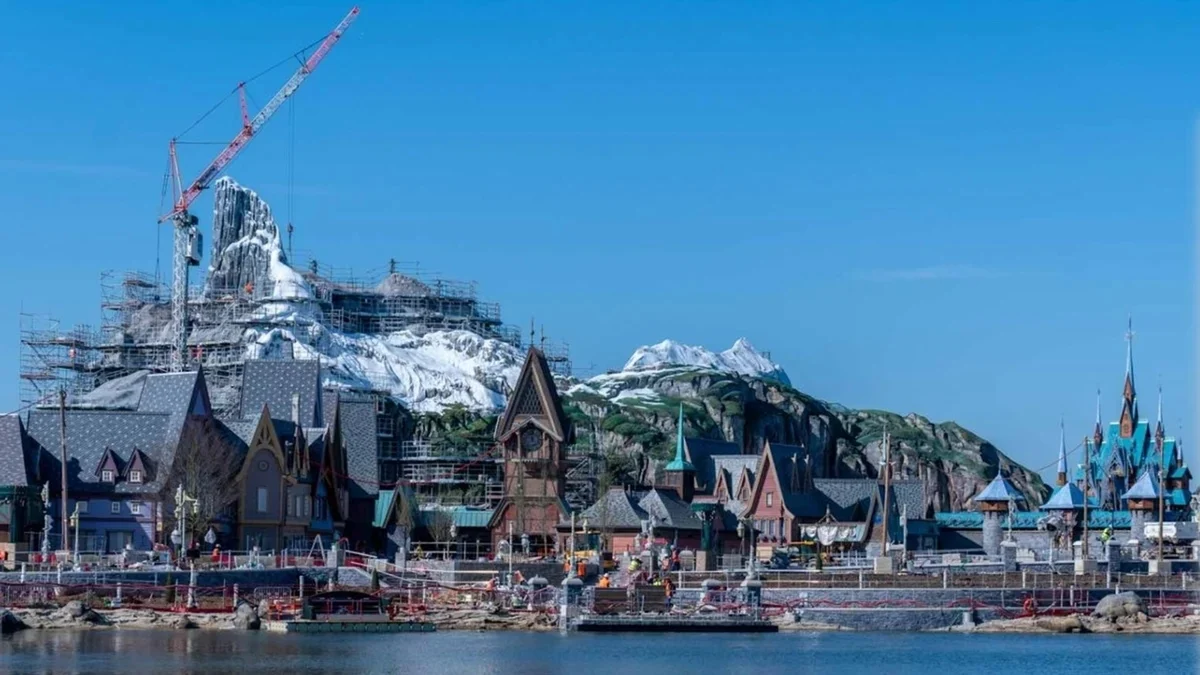 Travaux du land Reine des Neiges